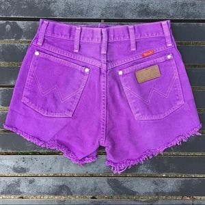 Wrangler cutoff shorts